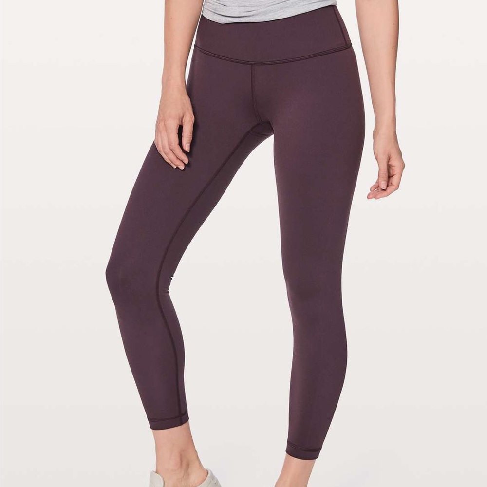 Lululemon Wunder Under Legging Black Cherry